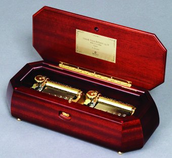 楽天市場】【神戸オルゴール 18N マホガニー宝石箱(ストッパー付き)】80 : ミュージアムショップ時音 online