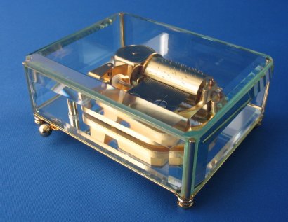 オルゴール屋ドットコム 30弁高級クリスタルBOXオルゴール